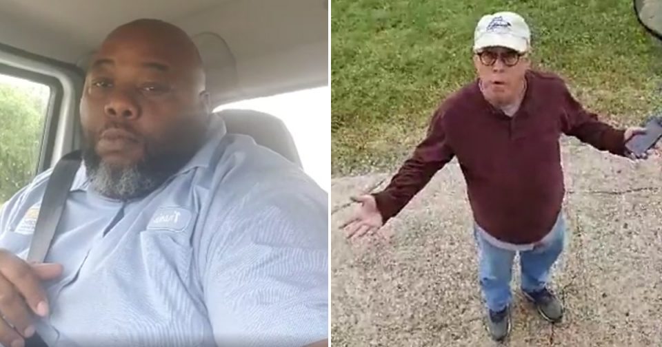 Black delivery driver confronted, detained in mostly White neighborhood (video)