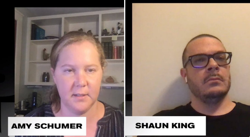 Fans irate Diddy invited Amy Schumer and Shaun King to 'family meeting' (video)