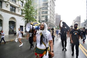 Juneteenth marchers brave DC rain as America enters a civil rights summer