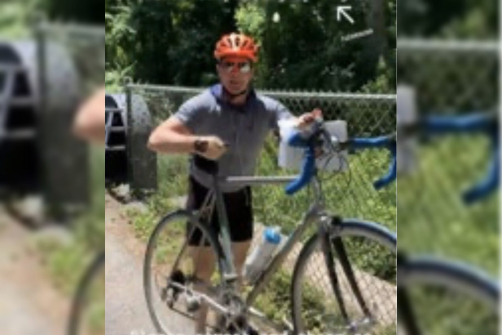 White cyclist who attacked teen BLM protesters charged