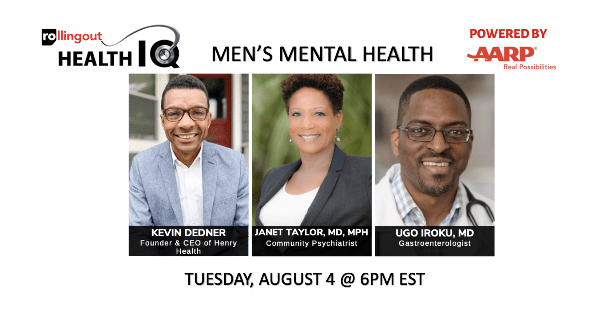 AARP + Health IQ: Men's Mental Health