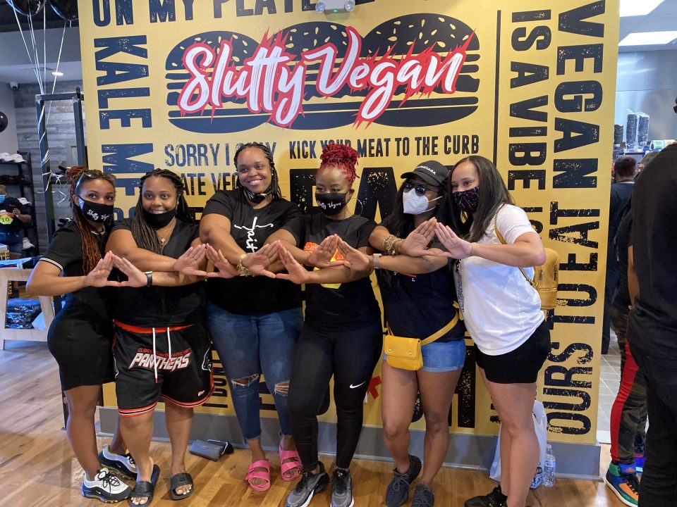 CEO Pinky Cole celebrates grand opening of 2nd Slutty Vegan location