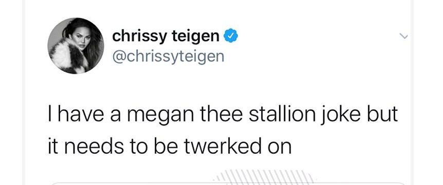 Chrissy Teigen slammed for joke about Megan Thee Stallion's injury