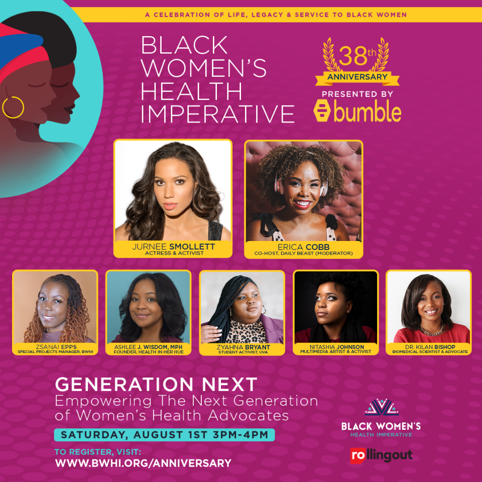 Black Women's Health Imperative and Zsanai Epps uplift next leaders in health