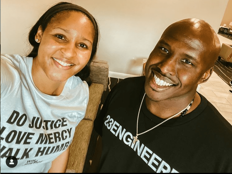 Maya Moore marries man who she helped to free from prison