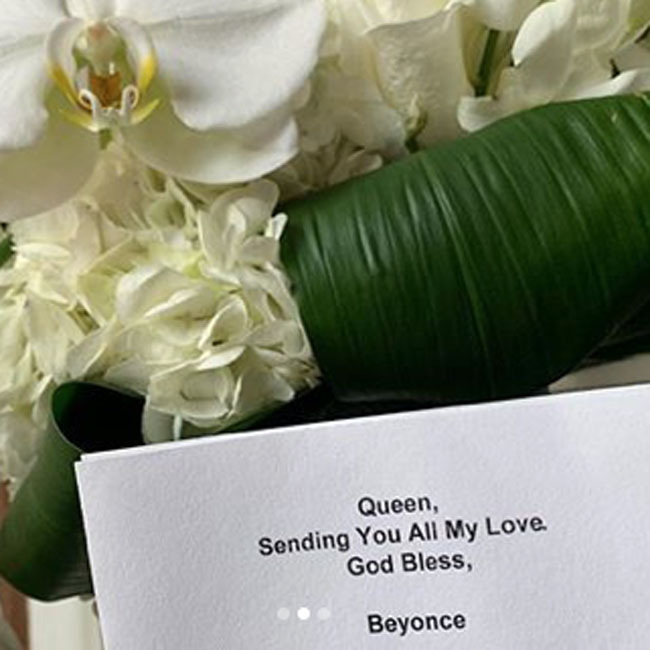 Beyoncé and Rihanna send love and flowers to Megan Thee Stallion