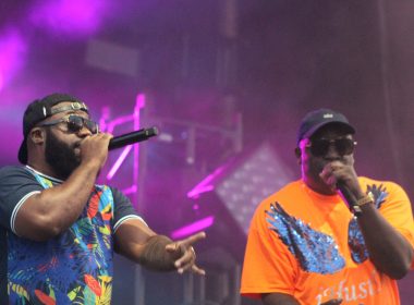Lloyd, Bobby V and Pleasure P pull up to 'The Drive-In Fest' in Chicago