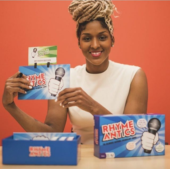 Chantel Calloway creates hip-hop game, Rhyme Antics, to boost literacy