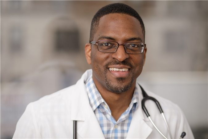 Dr. Ugo Iroku promotes health screenings to detect and prevent colon cancer