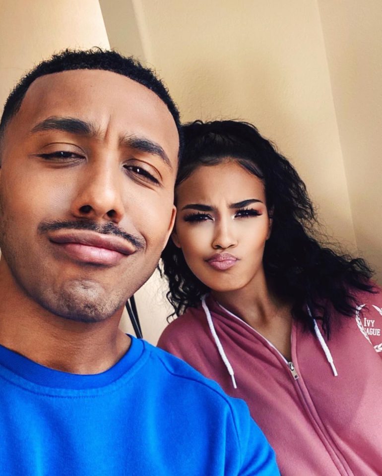 Marques Houston, 39, and teen wife show off wedding photos