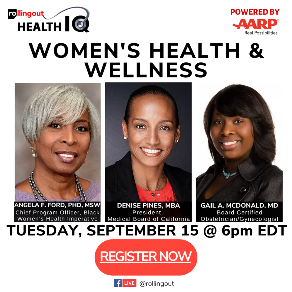 Sept 15: Join AARP+Health IQ for 'Women's Health and Wellness'