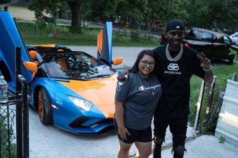 Young Dolph gifts fan $450K Lamborghini Aventador