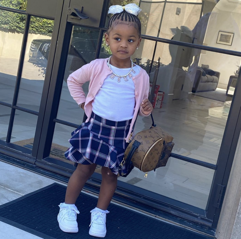 Megan Thee Stallion buys Cardi B's daughter a Louis Vuitton purse