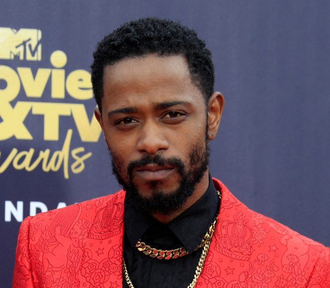 LaKeith Stanfield Stuns in Heels and Stockings for Replica