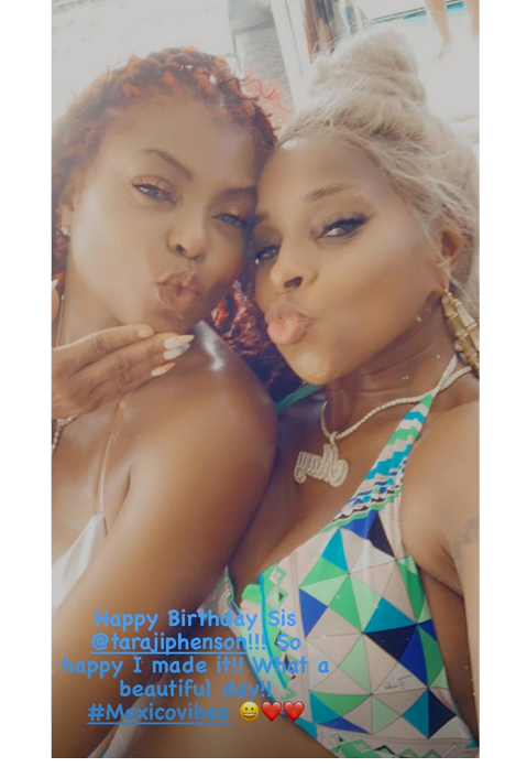 Taraji P. Henson stunts in tiny bikini at 50th birthday party on boat (photo)