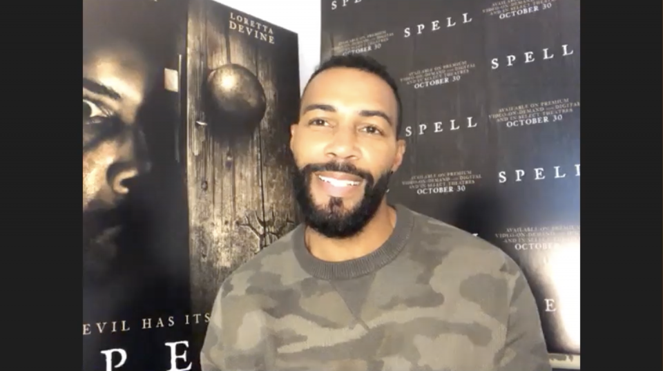 Omari Hardwick reveals intimate details about his role in new thriller 'Spell'