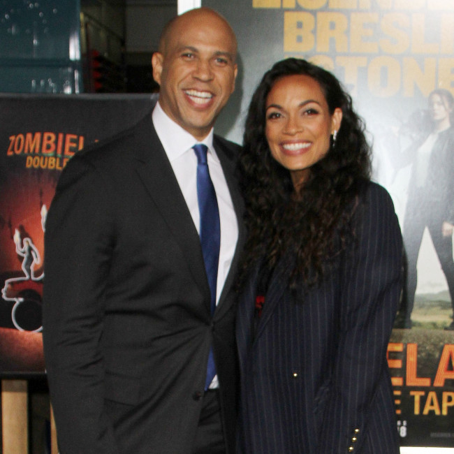 Cory Booker and Rosario Dawson finding life 'enriching' together