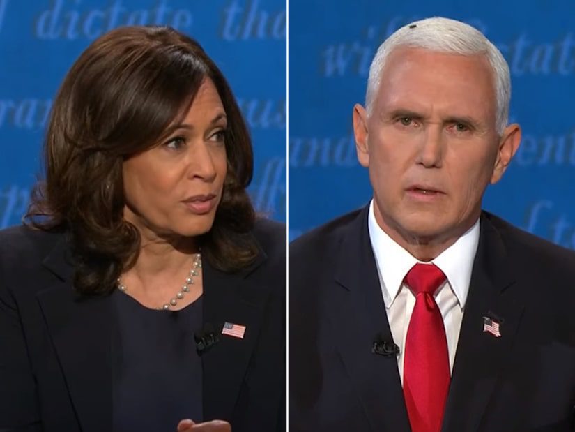 Kamala Harris revealed that she noticed fly on Mike Pence's hair