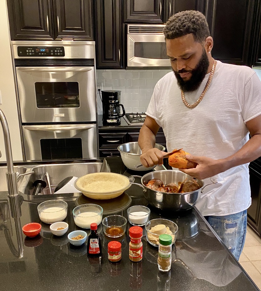 Anthony Anderson says spices are key to the perfect sweet potato pie