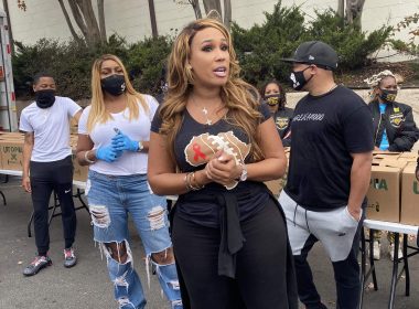 NeNe Leakes and friends join Trinity Girls Network to feed the community