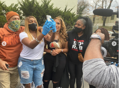 NeNe Leakes and friends join Trinity Girls Network to feed the community