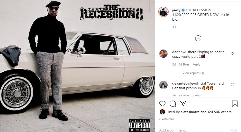 Gucci Mane Roasts Jeezy's Outfit From 'The Recession 2' Album Cover - The  Blast