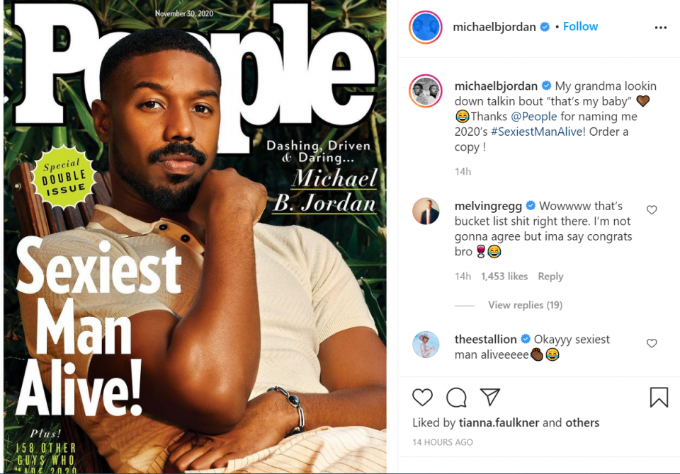 Does People's Sexiest Man Alive Michael B Jordan have a girlfriend?