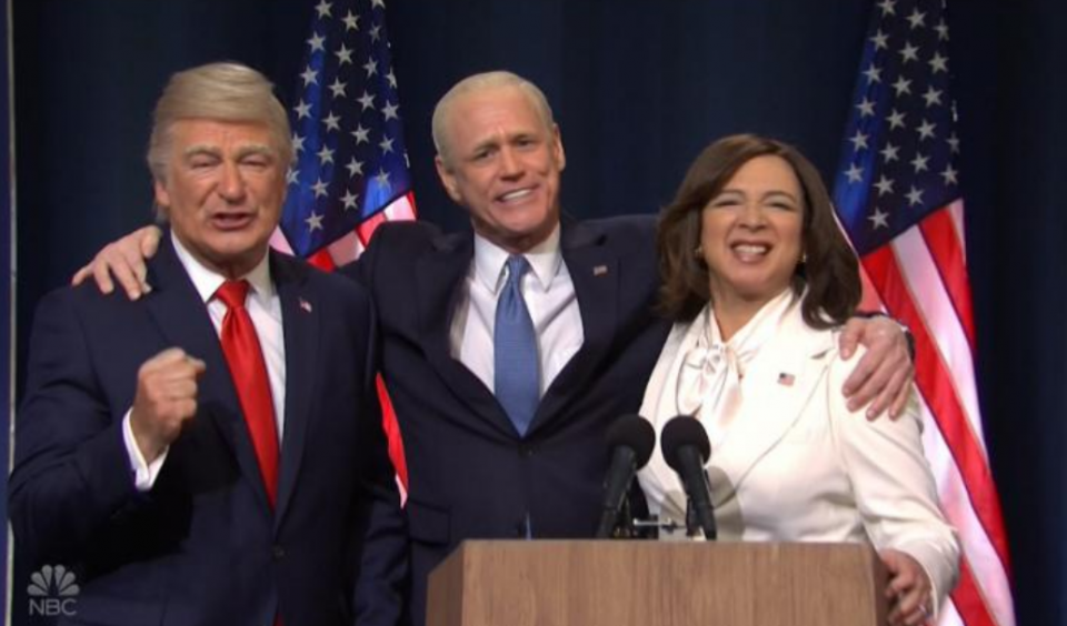 'SNL' spoofs Biden's victory speech and POTUS' concession (video)