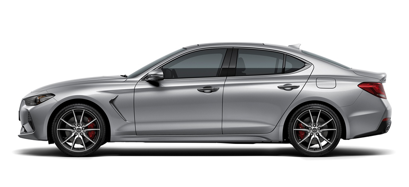 2020 Genesis G70 RWD 3.3T Sport is bulging with muscle in all the right places