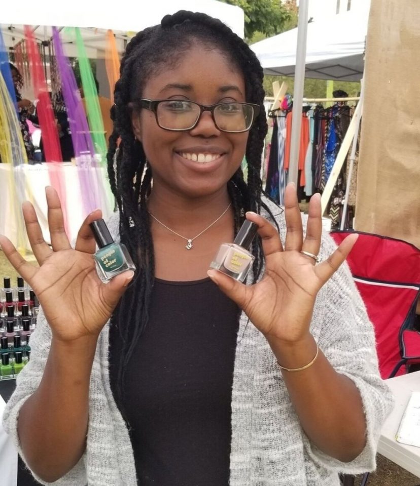 Jacqueline Carrington launched vegan nail polish brand to complement brown skin