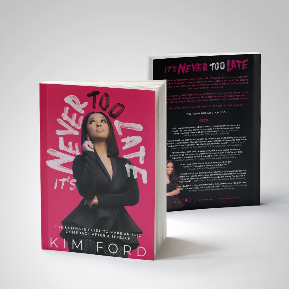 Media personality Kim Ford outlines how to rebound after a setback in new book