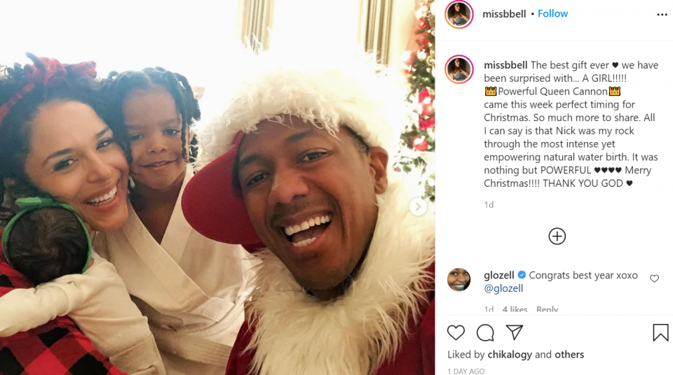 Nick Cannon and Brittany Bell welcome 2nd child together (photo)