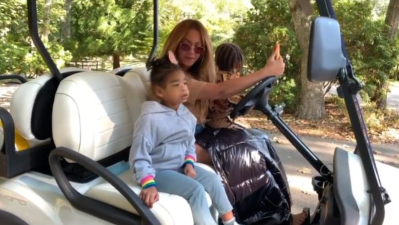 Beyoncé shares unseen footage of her kids in new video