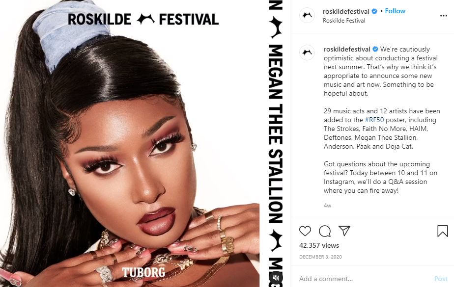Kendrick Lamar to headline Denmark’s Roskilde Festival