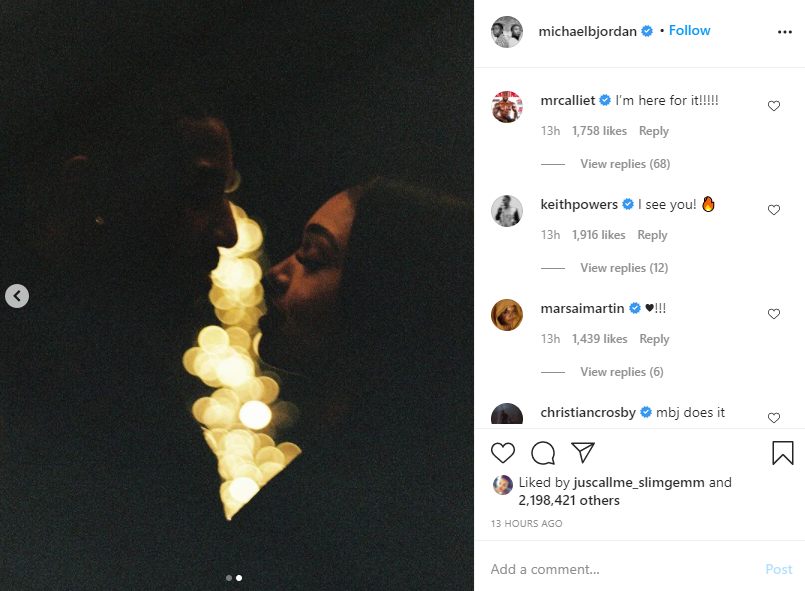 Michael B. Jordan, Lori Harvey Make Their Relationship Instagram