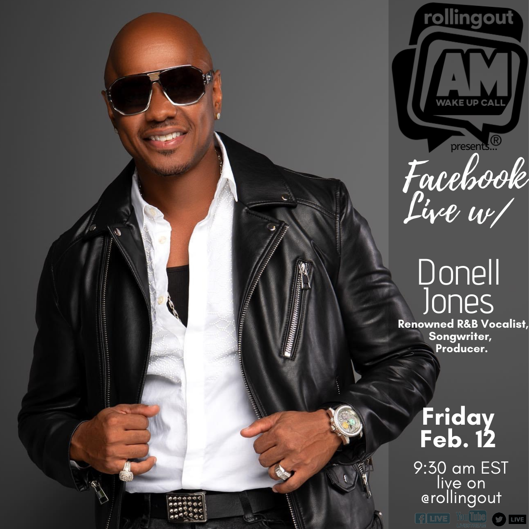R&B sensation Donell Jones discusses '100 Free' on AM WakeUp Call