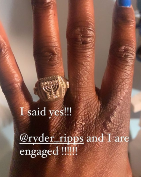 Azealia Banks is engaged