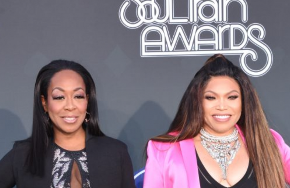 Tisha Campbell on the magic of hosting Soul Train Awards with Tichina Arnold
