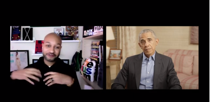 Barack Obama surprises book club members and answers questions (video)