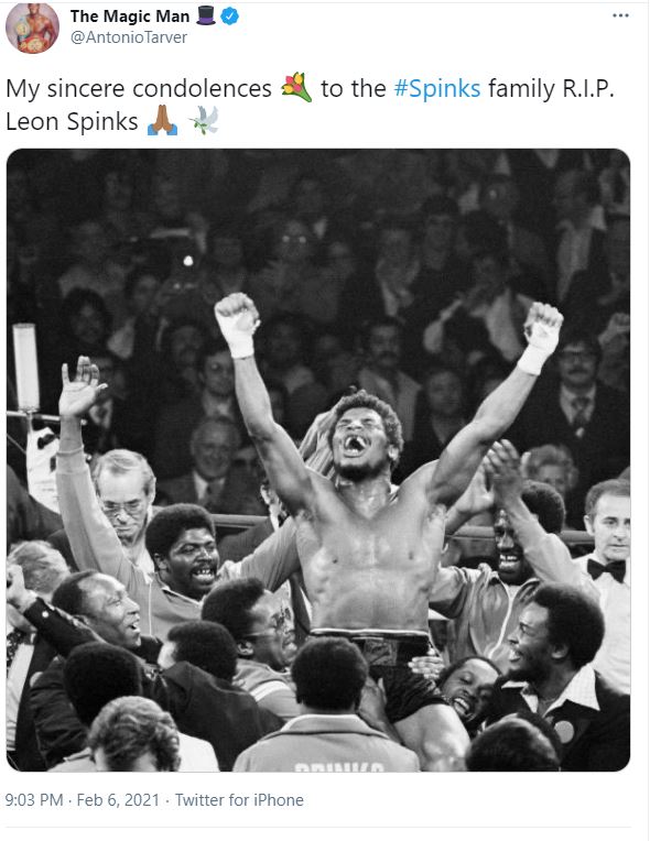 Former boxing champ Leon Spinks dies after lengthy cancer battle