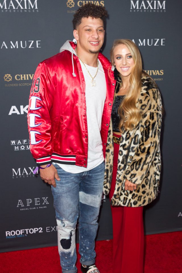 NFL superstar Patrick Mahomes shows off photos of infant daughter