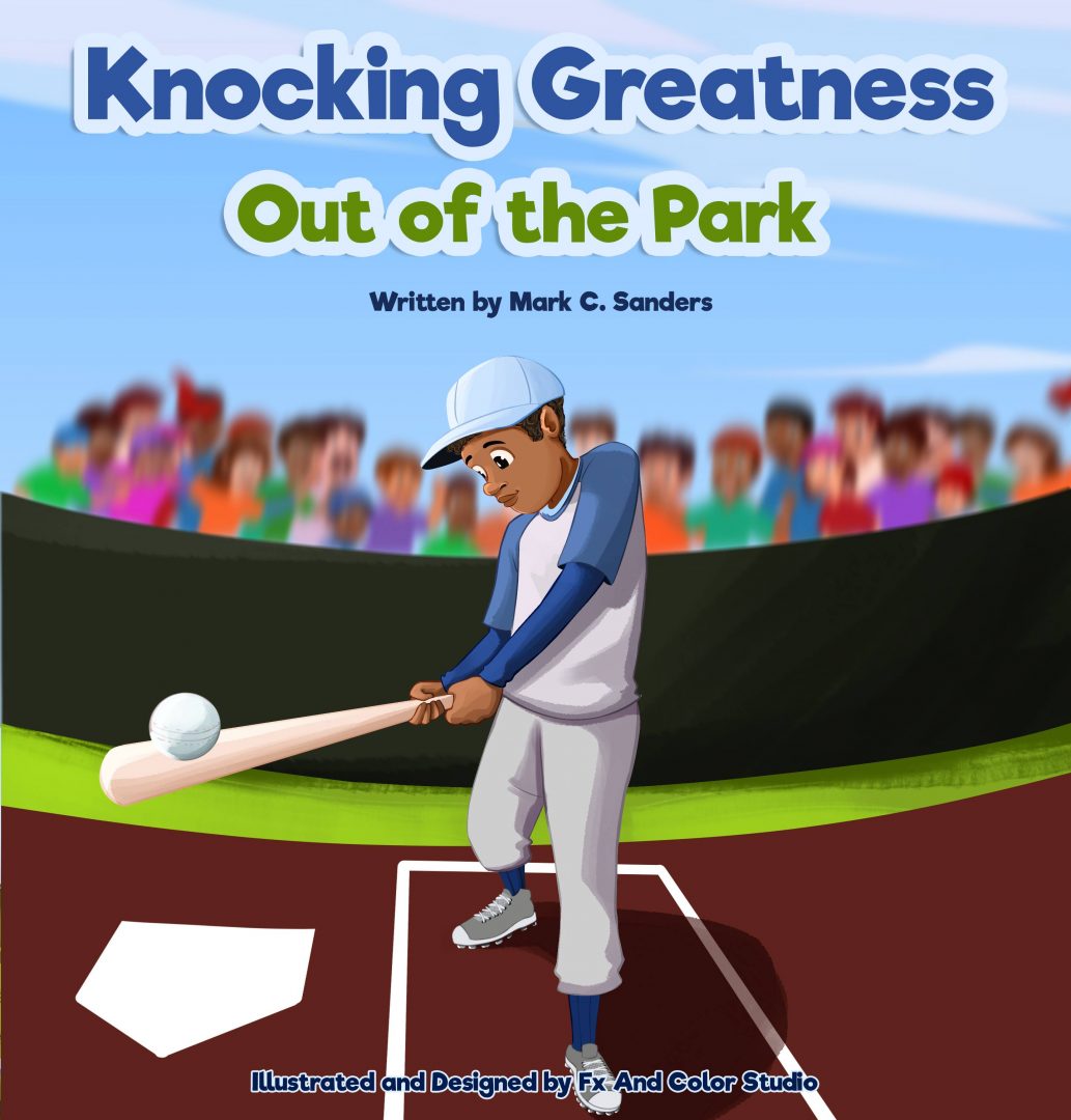 9-year-old author Mark C. Sanders describes his love for sports and academics