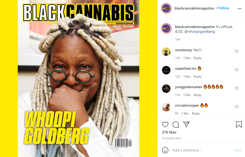 Whoopi Goldberg to launch new cannabis brand