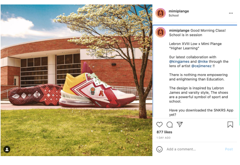 LeBron James collaborates with West African designer on new Nike shoe (photo)