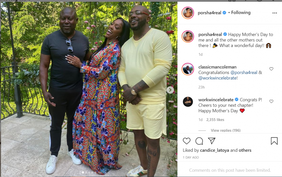 Porsha Williams confirms her engagement to ex-husband of 'RHOA' co-star (photo)