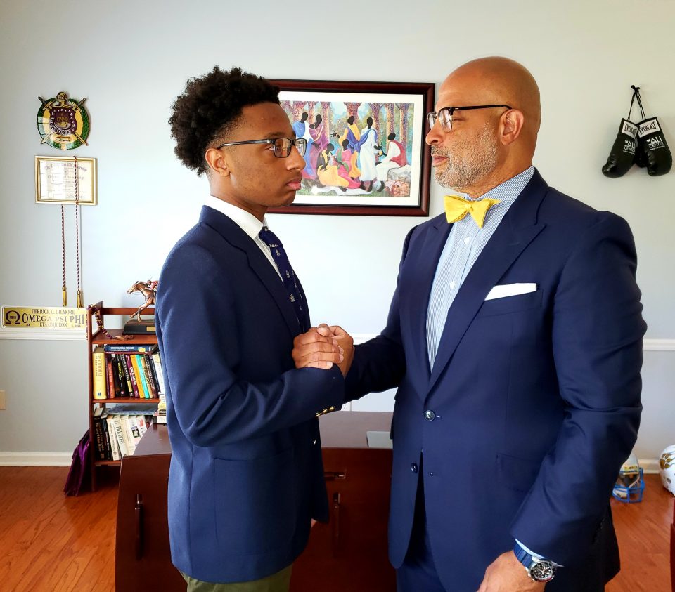 Derrick C. Gilmore reminds youth of their true value, 1 ounce at a time