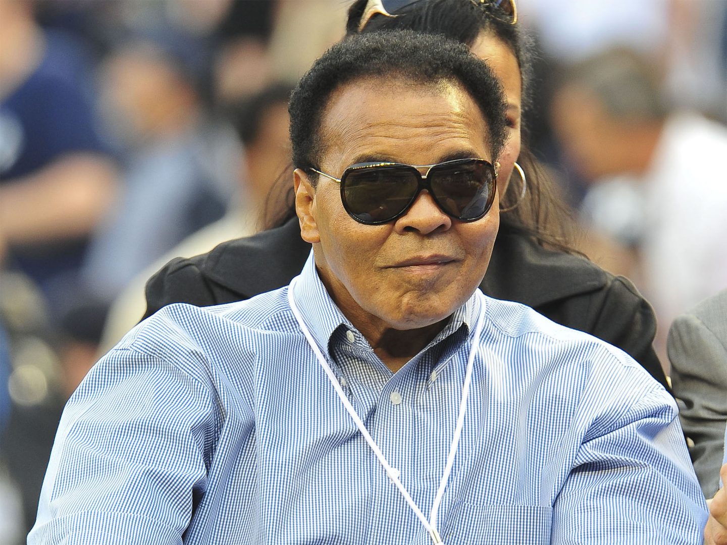 Muhammad Ali spent his final days watching himself 'sting like a bee'