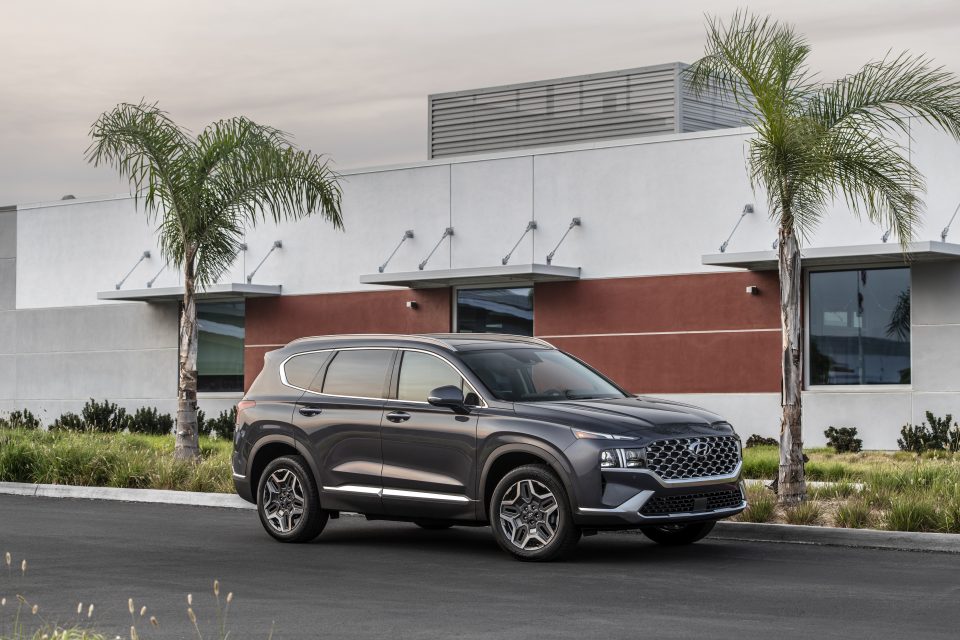 The 2021 Hyundai Santa Fe is a good-looking and practical crossover