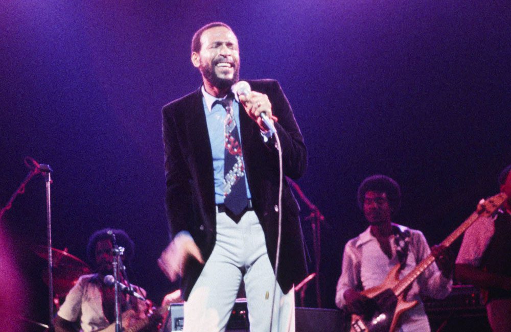Marvin Gaye and five R&B artists from the ’60s and ’70s