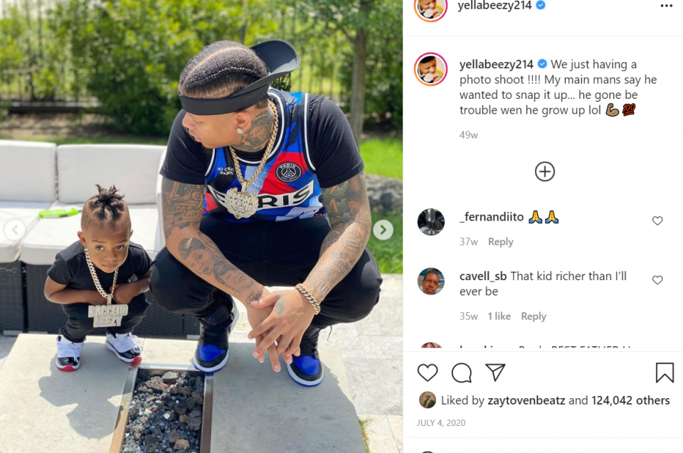 Yella Beezy denies paternity claims (video)